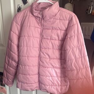 Pink Puffer Jacket